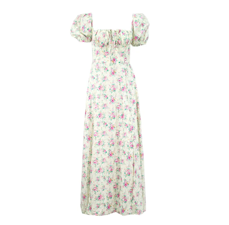 Alba Floral Long Dress