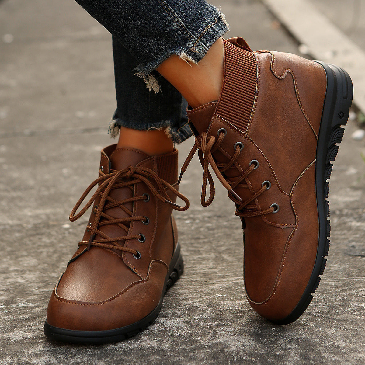 ELISSIA | Bottes Cheville Style Western