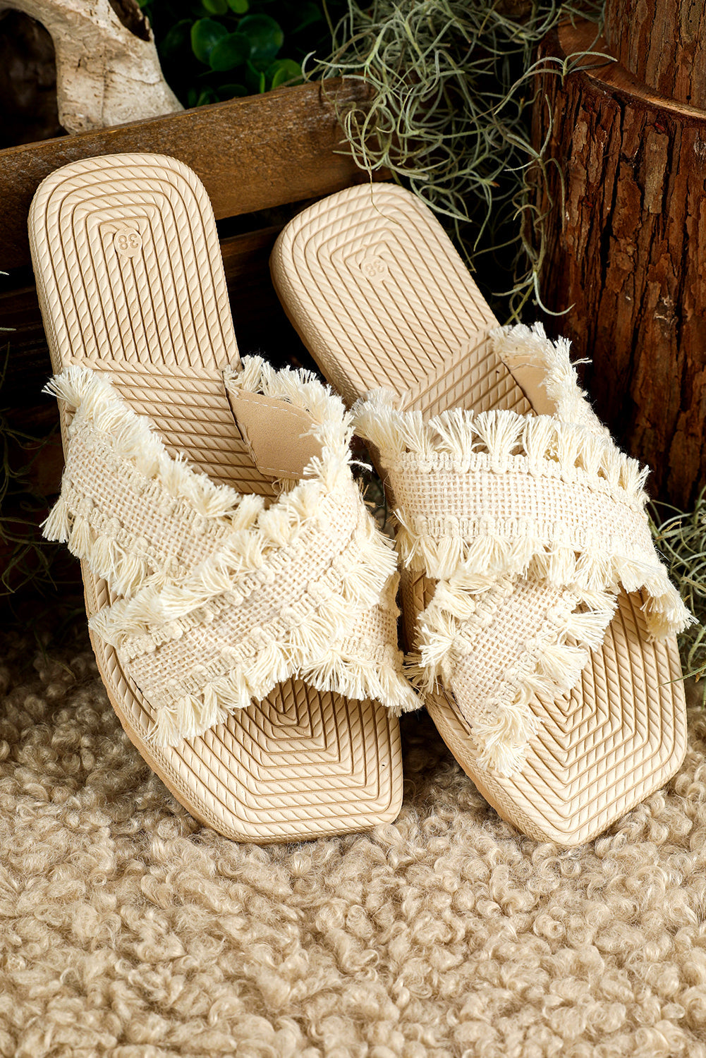 Riviera Woven Slides