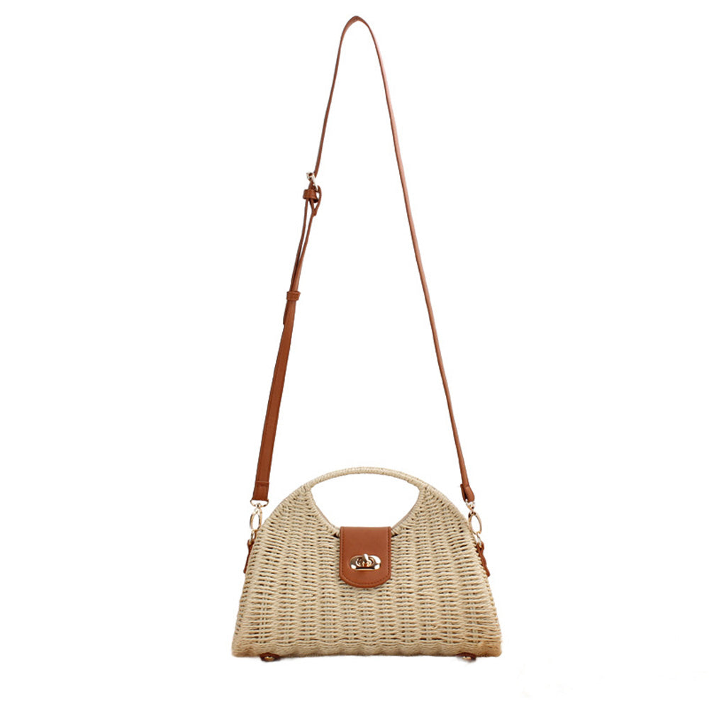 Stella Woven Crossbody Bag