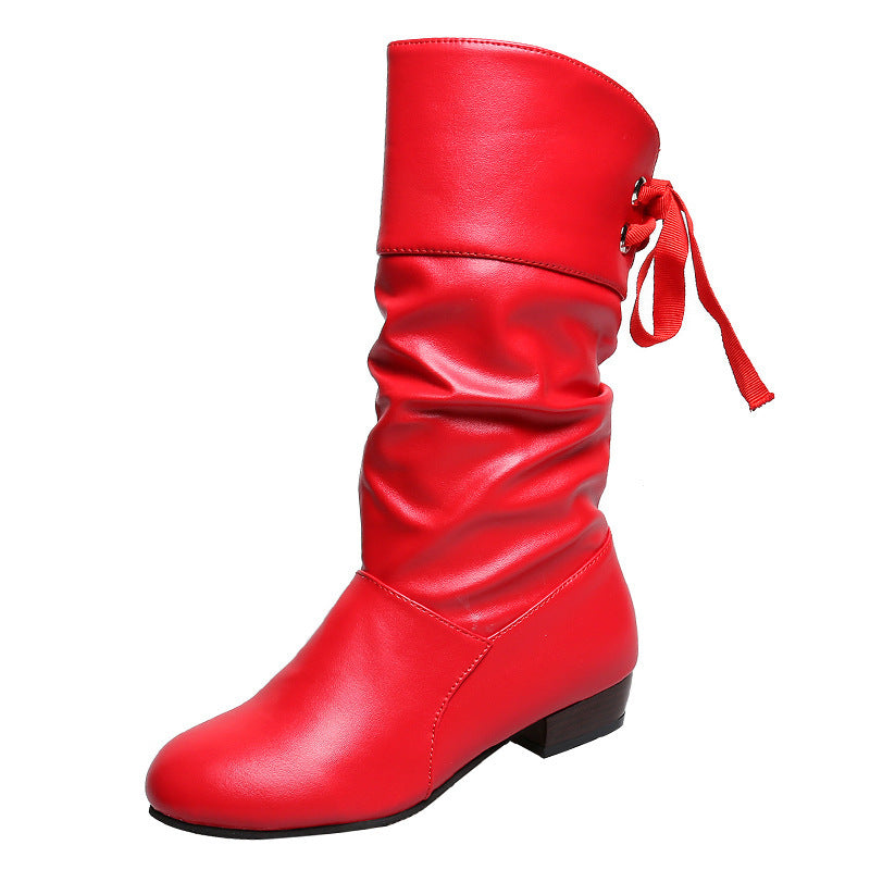 Bottes A Talon Style Etudiant