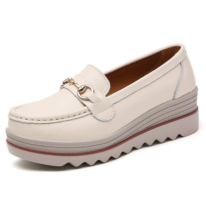 Lina Comfort Platform Loafers - Nordik Paris