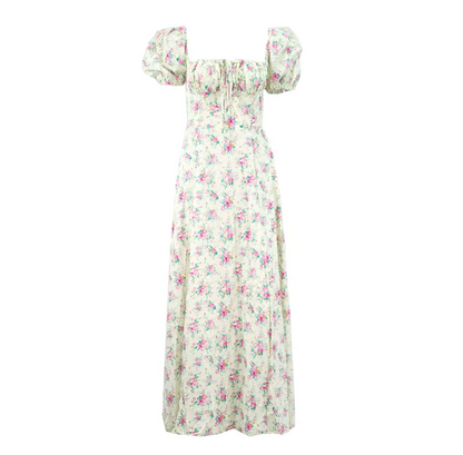 Alba geblümtes langes Kleid