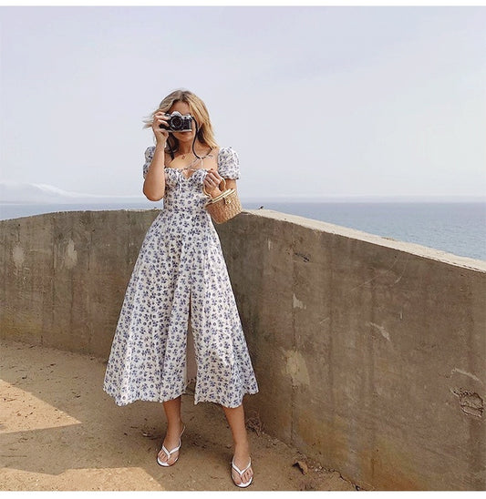 Alba Floral Long Dress
