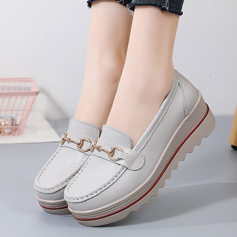 Lina Comfort Platform Loafers - Nordik Paris