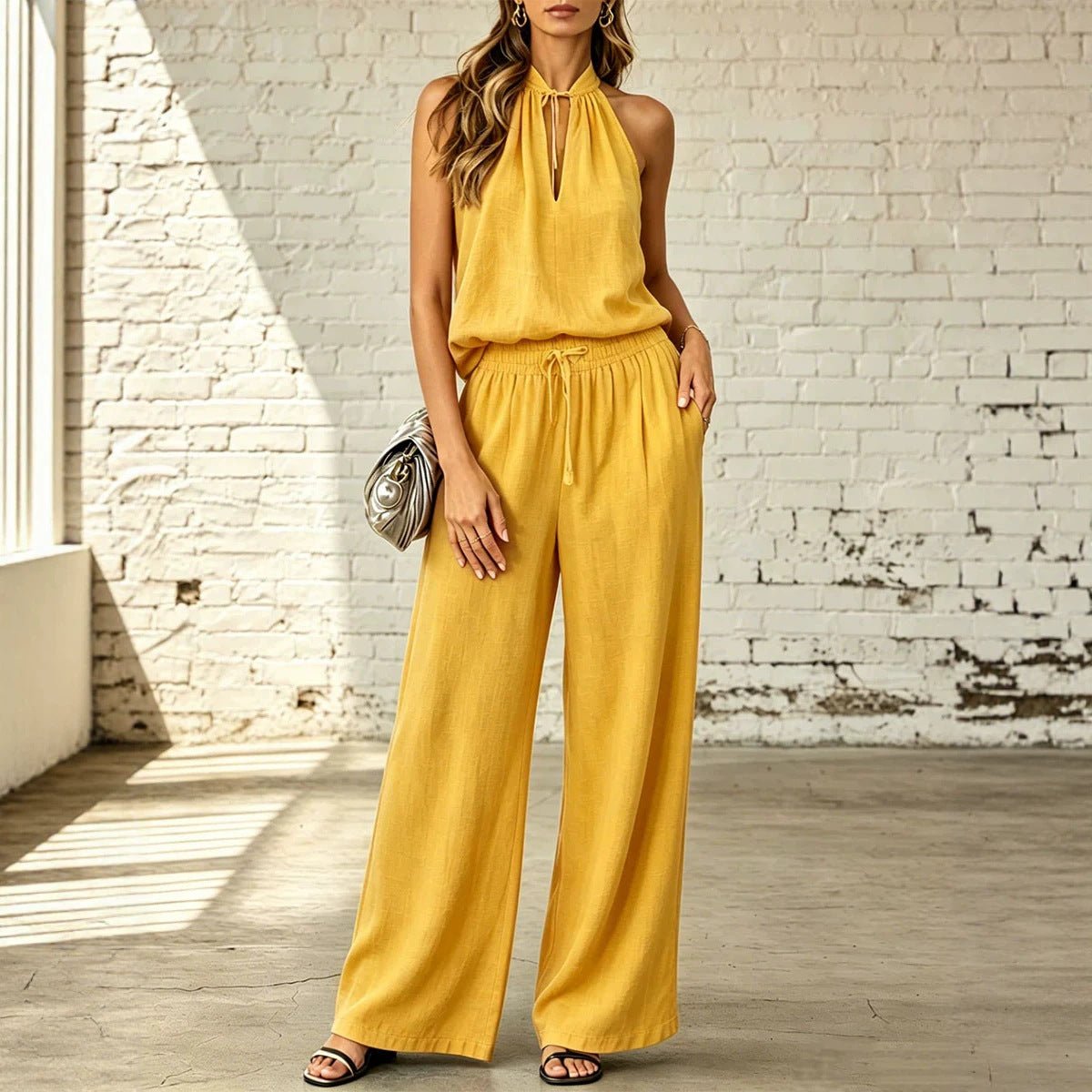 Solara Glow Halter Set - Nordik Paris