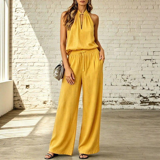 Solara Glow Halter Set - Nordik Paris