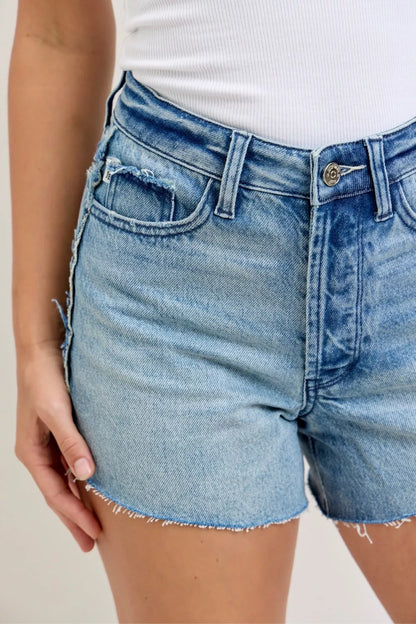 Azure Denim Shorts