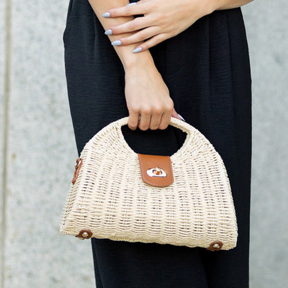 Stella Woven Crossbody Bag