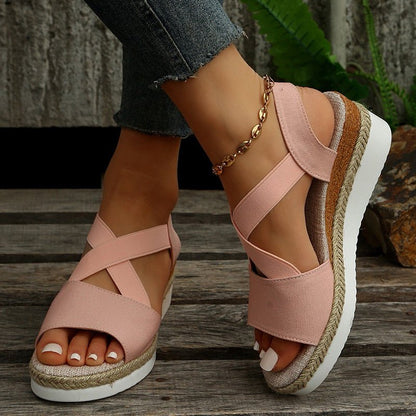 Elara Breeze Platform Sandals - Nordik Paris