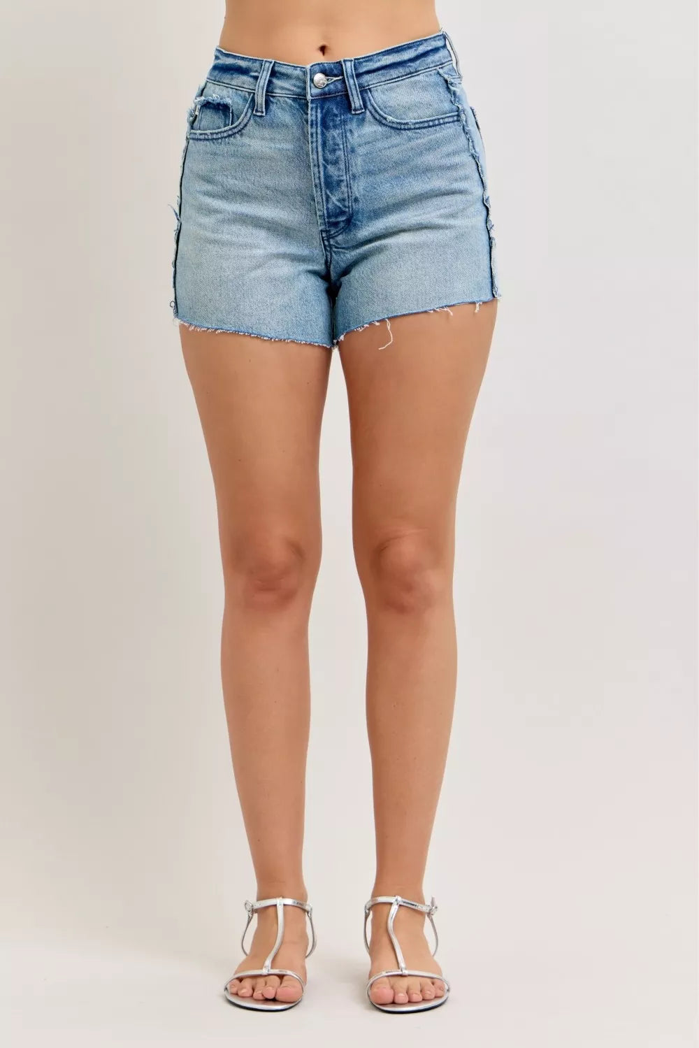 Azure Denim Shorts