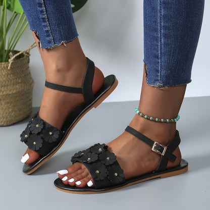 Flora Breeze Floral Sandals