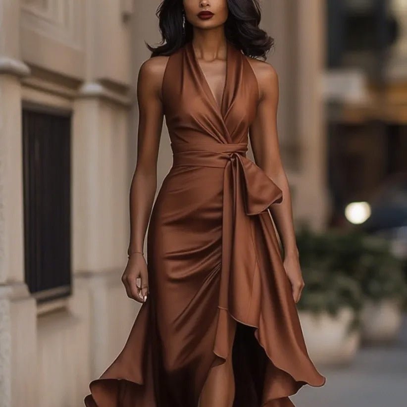 Midnight Elegance Dress - Nordik Paris