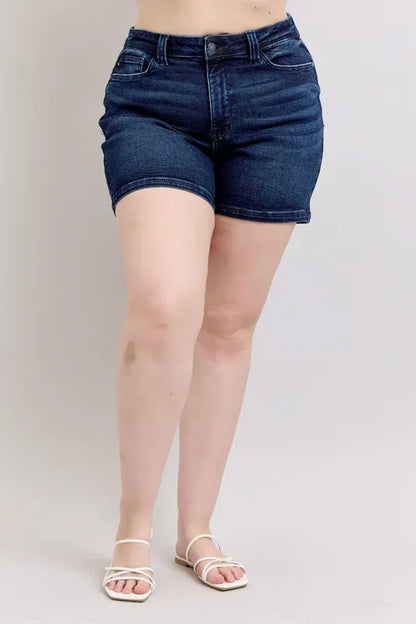 Capri Denim Shorts