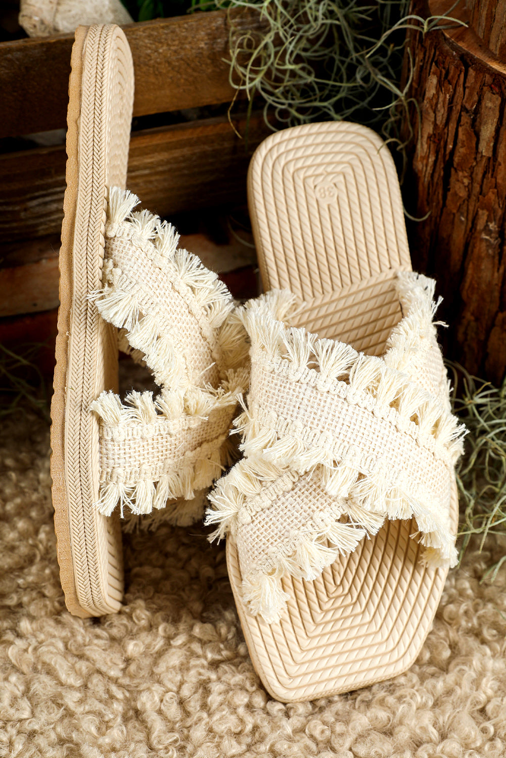 Riviera Woven Slides