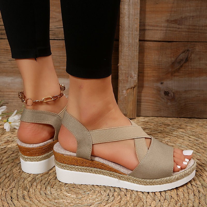 Elara Breeze Platform Sandals - Nordik Paris