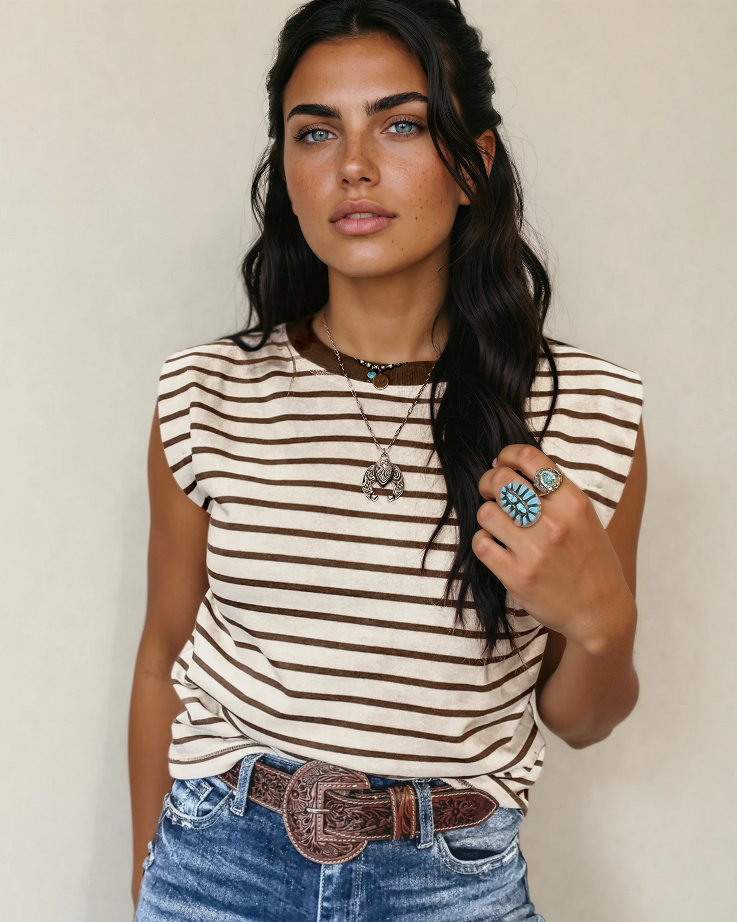 Marina Stripe Tank Top
