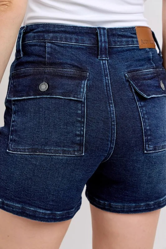 Capri Denim Shorts
