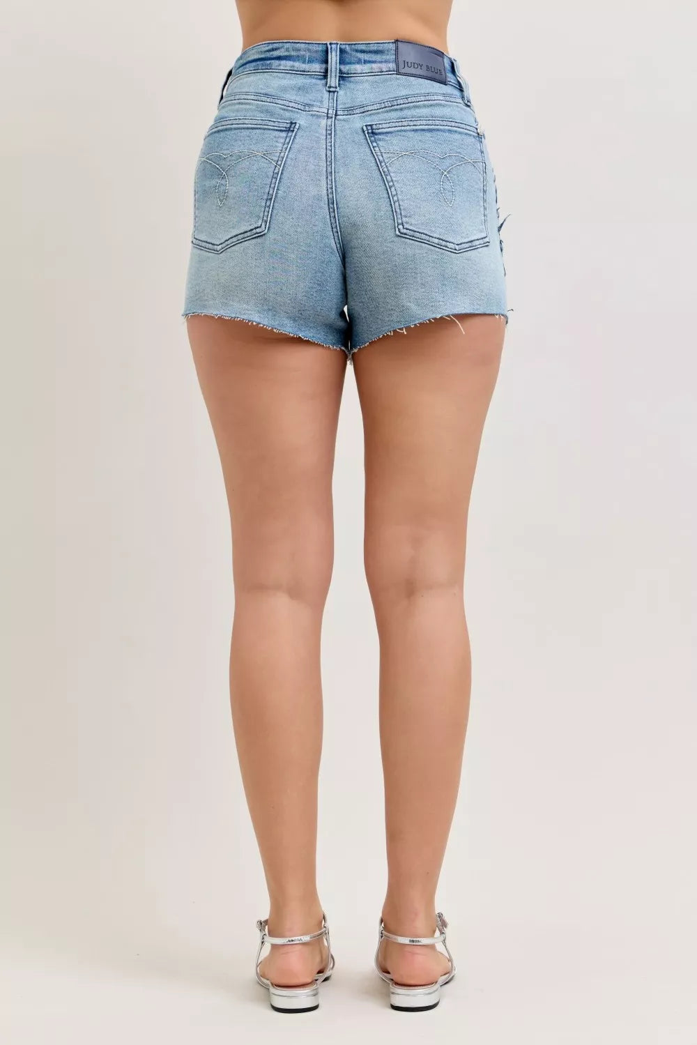 Azure Denim Shorts