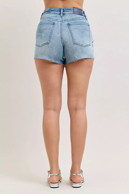 Azure Denim Shorts
