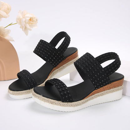 Luna Comfort Platform Sandals - Nordik Paris