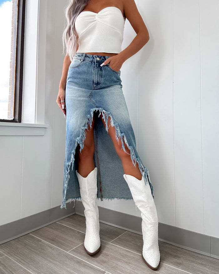 JANE | Jupe Jean Vintage