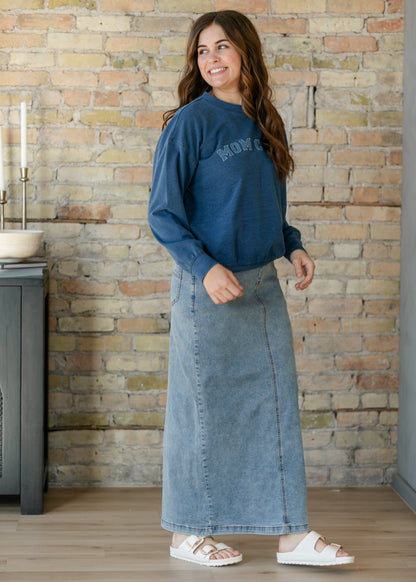 Donna Classic Denim Skirt