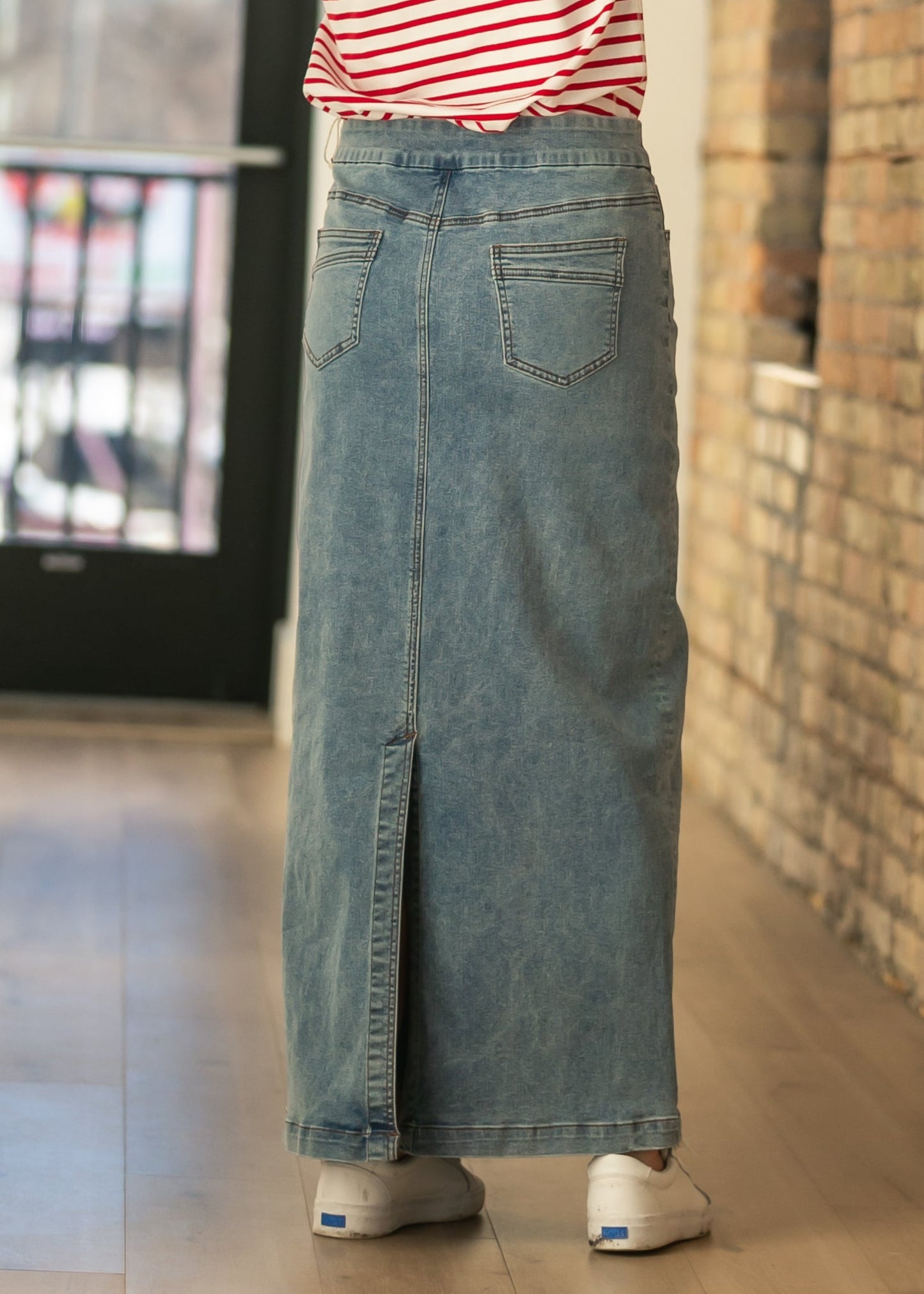 Donna Classic Denim Skirt