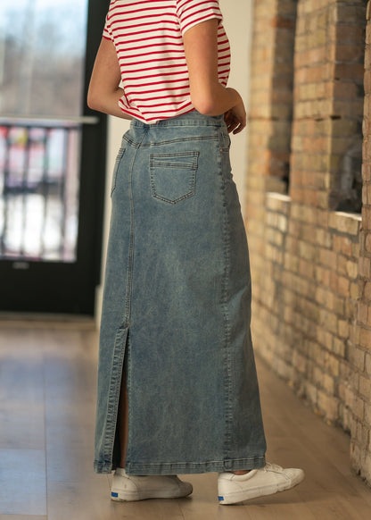 Donna Classic Denim Skirt