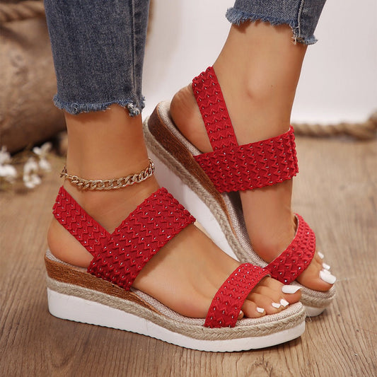 Luna Comfort Platform Sandals - Nordik Paris