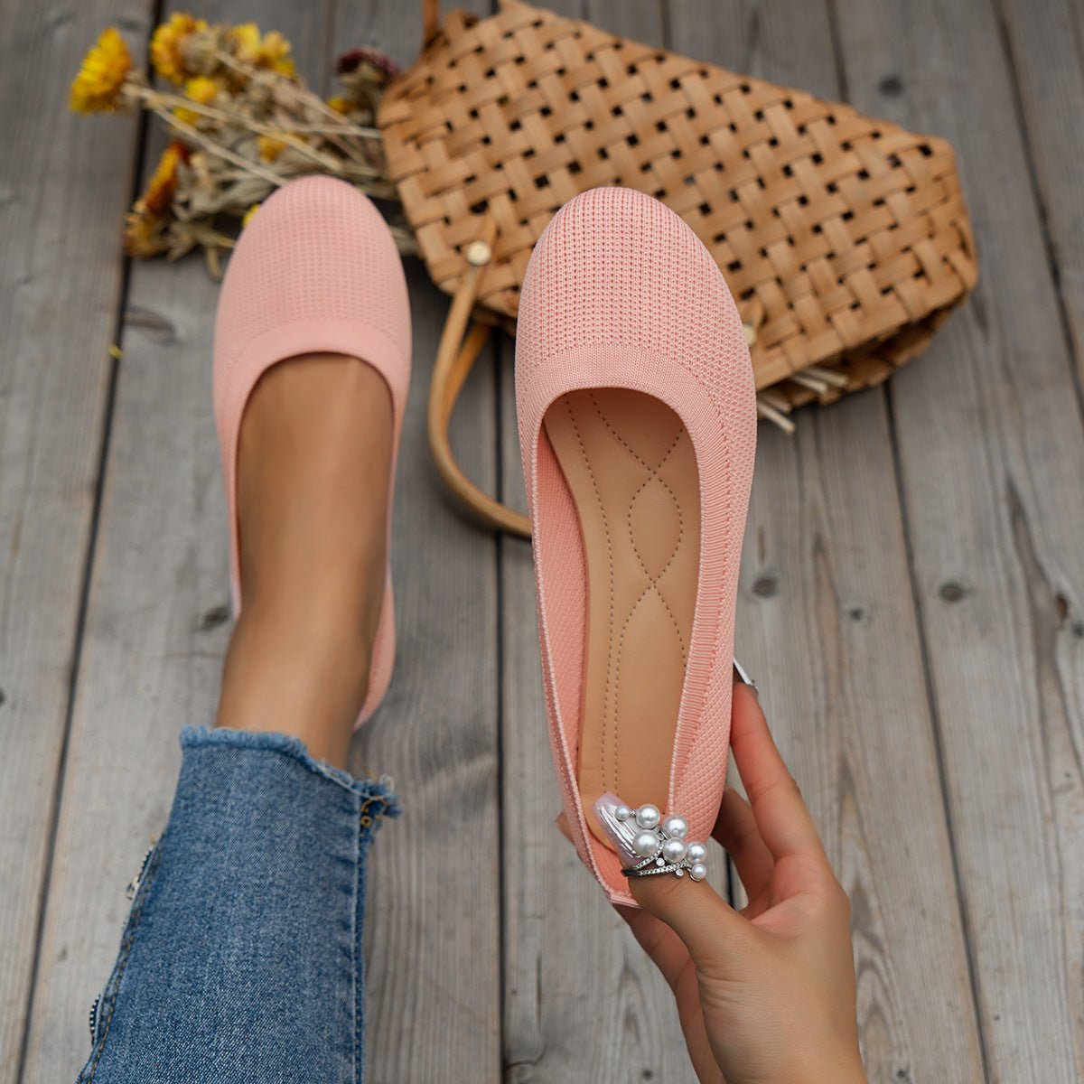 Maya Soft Mesh Flats - Nordik Paris
