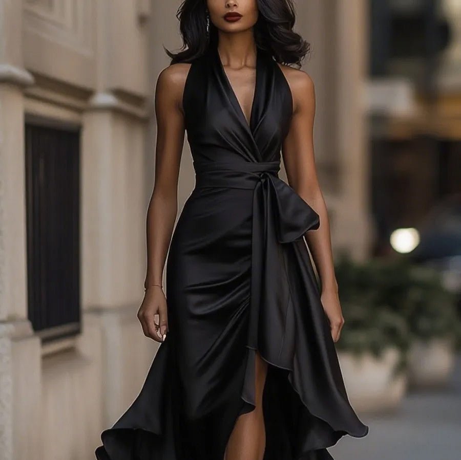 Midnight Elegance Dress - Nordik Paris