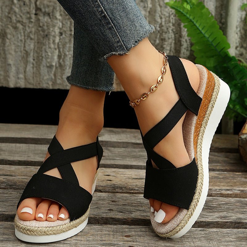 Elara Breeze Platform Sandals - Nordik Paris