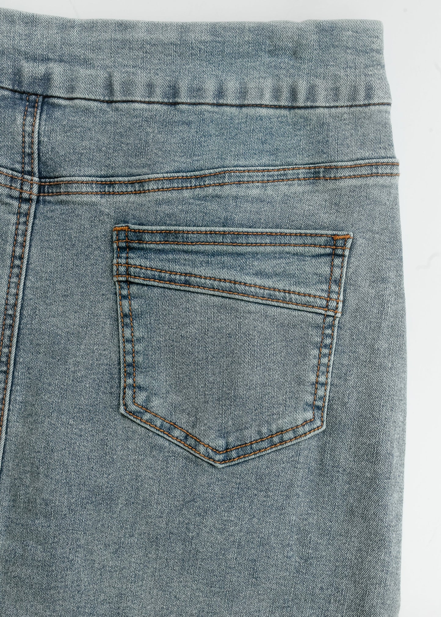 Sandra Classic Midi Denim Skirt
