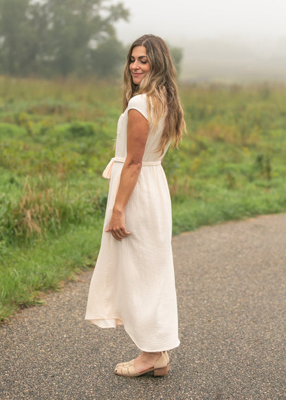 Willow Cotton Gauze Midi Dress